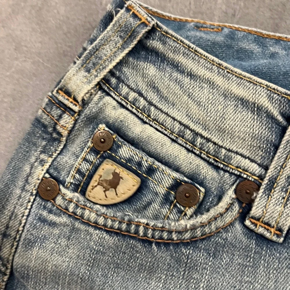 Euro VTG Y2K Denim Mini Skirt Blue Women's Jeans Skirt Y2K Low Rise Sexy‎